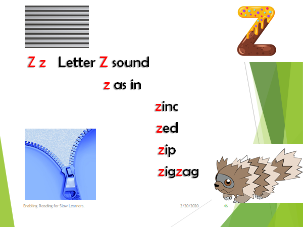 The letter z