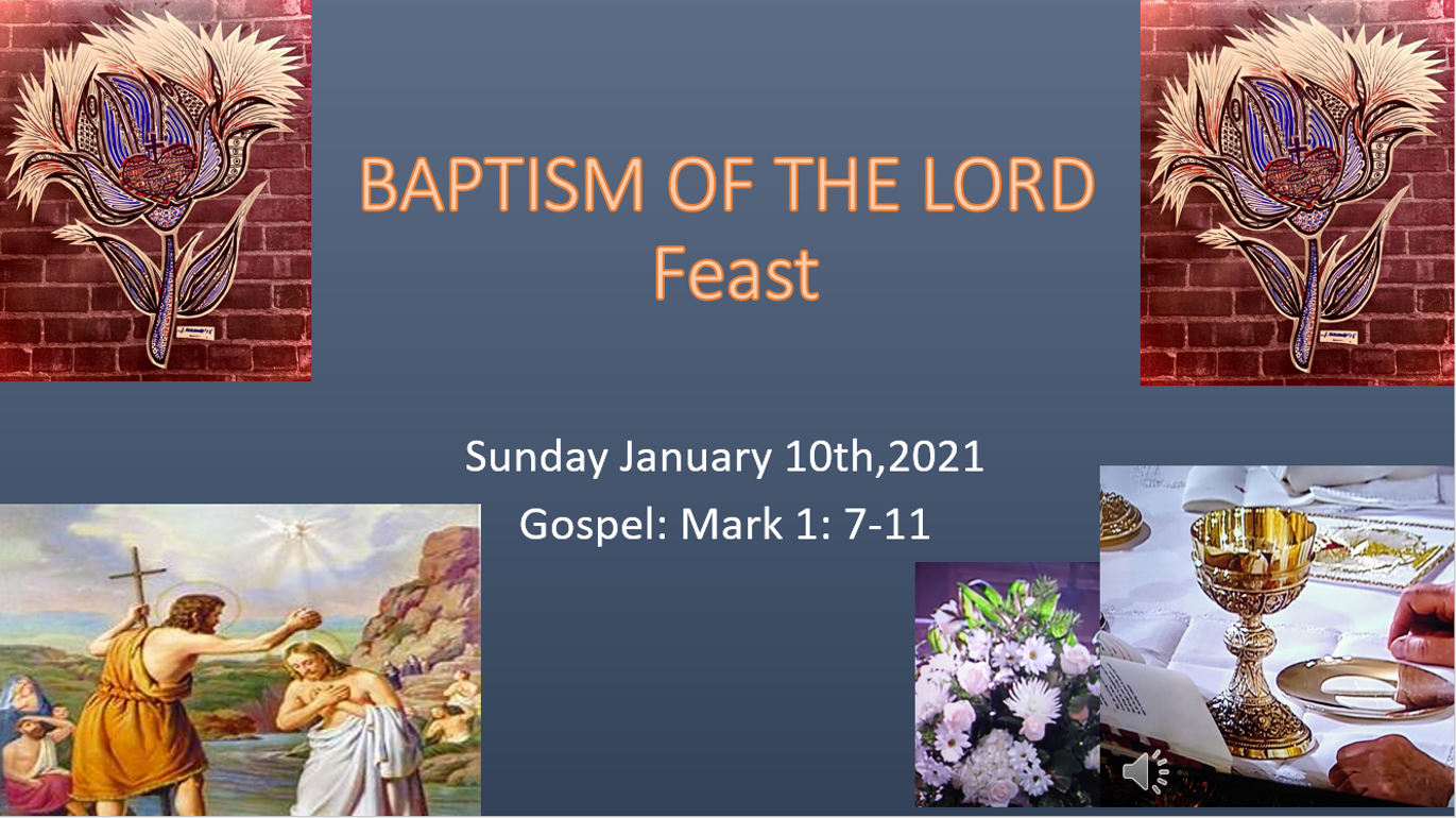 BAPTISM OF THE LORD  FEAST Year C